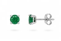 Boucles d'oreilles in Or blanc Zircone ZIRCONE COLORATO FRED
